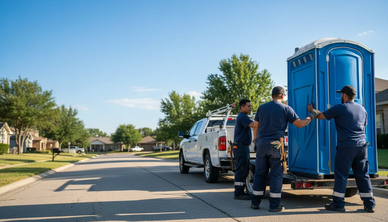 Portable Toilet Rental in Martindale, TX near me